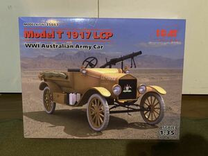 【1/35】ICM WWⅠオーストラリア軍 T型フォード 1917 LCP 未使用品 プラモデル