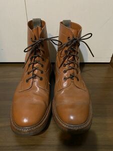  Britain made Tricker*s Tricker's leather boots UK9 about? 26.5cm about used 