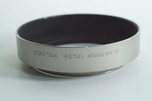 plnyeA002『送料無料 キレイ』CONTAX METAL HOOD GG-2 Planar 45mm F2用 46mm径コンタックス フード