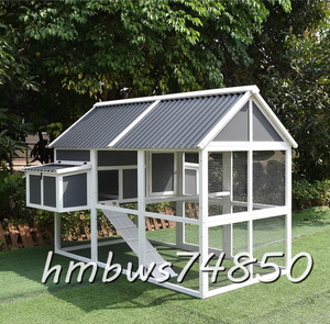 * new goods * high quality * super large chicken small shop . is to small shop gorgeous pet holiday house house wooden rainproof . corrosion rabbit breeding outdoors .. garden cleaning easy to do 