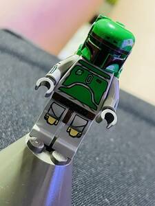 レゴ スターウォーズ ミニフィグ ボバフェット 手足のプリント有り クラウドシティのセットより レア 美品 STAR WARS LEGO クラシック 