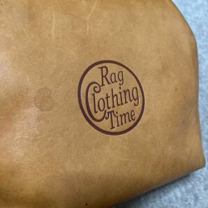 ベラフォンテ belafonte「RAGTIME LEATHER PAPER BAG」レザーバッグ クラッチバッグ ハンドバッグ 紙袋 エコバッグの画像1