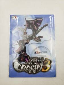 即決 新品 未開封 NS ニンテンドースイッチ PS4 無双OROCHI3 海外限定 初回購入特典 アレス アクリルフィギュアスタンド Koei Temco Games