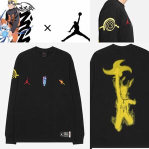 L【NIKE】ジョーダンxザイオンxナルト コラボロンT 【Jordan 】