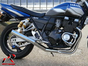 プリティー YAMAHA XJR400 RH02 （01～） 【ショート管】 メッキ マフラー