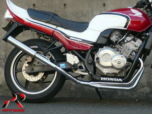 プリティー HONDA ジェード250 JADE 4-1管 50.8π ALサイレンサー タイプ2 マフラー メッキ