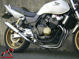 プリティー HONDA CB400SF VTEC nc39 4-1管 50.8π ALサイレンサー メッキ マフラー