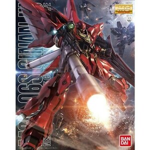 В разобранном виде MG 1/100 Sinanju Gunpla Bandai Master Grade Gundam UC