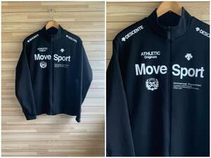 # распродажа * отправка 520*DESCENTE Descente MOVE SPORT Move спорт стрейч цельный Silhouette тренировочный жакет * размер L*