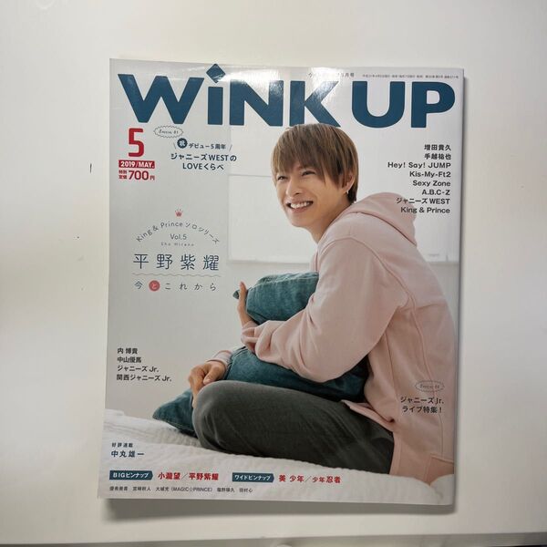 WiNK UP 2019年　5月号