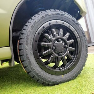 軽トラ 軽バン 軽自動車 14インチ 155/65R14 トーヨー オープンカントリー RT タイヤ ホイール 新品 4本セット ハイゼット エブリイ