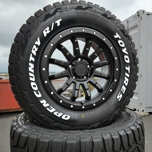 235/70R16 デリカD5 RAV4 CX5 新品 16インチ タイヤホイールセット トーヨー オープンカントリー RT ホワイトレター