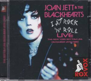 ジョーン・ジェット CD I Love Rock 'n' Roll (Live At The New York Bottom Line, Dec 20th 1980) JOAN JETT