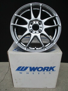 新品4本☆WORK EMOTION Kiwami☆15×6.5J+52 100-4H☆ワーク☆グリミットシルバー(GTS)☆軽スポーツ コンパクトカーのカスタム等☆fｗ