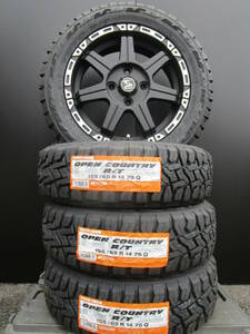 新品セット☆TOYOオープンカントリーR/T☆155/65R14☆キャリーハイジェットエブリーアトレーバモス等に☆fｎ