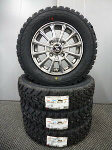 KSⅱ ★ Yokohama Jolander M/T ★ 145/80R12 Set ★ Light Truck, Light Van, Hijet, Evrey Carry ★ G