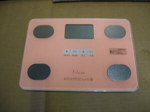 体重計（体脂肪計）　◆　TANITA ◆　幅29.5　奥21　厚さ1.7　◆　Fitscan 【　保管　102】