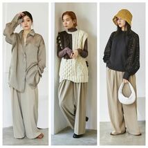 トゥデイフル　TODAYFUL ダブルタックツイルトラウザース　38 Doubletuck Twill Trousers 23515_画像3