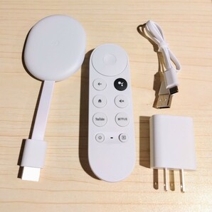 Google グーグル GA03131-JP 2Kモデル [Chromecast with Google TV HD] 中古美品の画像1