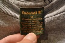 グッドレギュラー◎90sビンテージTIMBERLANDティンバーランド半袖ロゴプリントTシャツMポリ×コットン グレー灰色アメカジストリートn23520_画像5