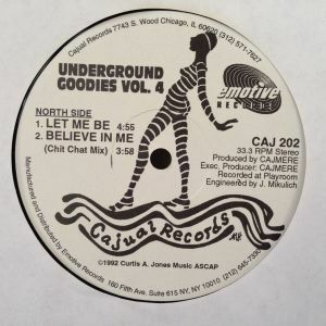 12inchレコード　CAJMERE / UNDERGROUND GOODIES VOL.4