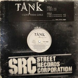 12inchレコード　TANK / I LOVE THEM GIRLS