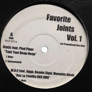 12inchレコード　V.A. / FAVORITE JOINTS VOL.1