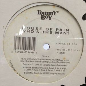 12inchレコード　HOUSE OF PAIN / WHO'S THE MAN?