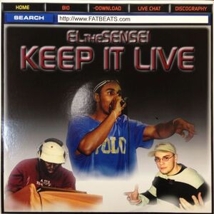 12inchレコード EL THE SENSEI (EL DA SENSEI) / KEEP IT LIVE