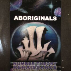 12inchレコード ABORIGINALS / NUMBER THEORY