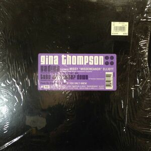 12inchレコード GINA THOMPSON / YA DI YA feat. MISSY ELLIOTT