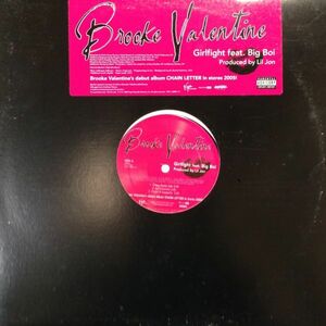 12inchレコード BROOKE VALENTINE / GIRLFIGHT feat. BIG BOI