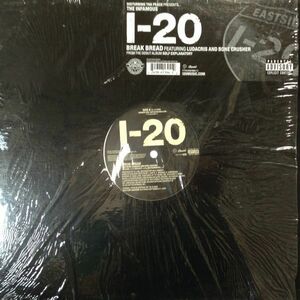 12inchレコード　 I-20 / BREAK BREAD feat. LUDACRIS & BONE CRUSHER