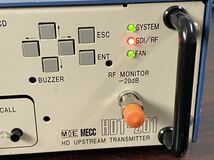 A1785) MECC メック 放送機器 HD生中継用 変調器 HDT-201 通電OK 現状品_画像9