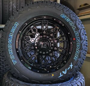 デリカD5 RAV4 CX8 CX5 新品タイヤホイール4本セット 245/65R17 YOKOHAMA GEOLANDAR X-AT ホワイトレター 17インチ PreDator