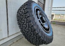 フォレスターSG/SH ヤリスクロス ヴァンガード タイヤホイール BF グッドリッチ AT KO2 215/70R16 225/70R16 ホワイトレター SwaGGer_画像4