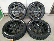 ハスラー 人気 タイヤホイールセット 新品4本セット TOYO オープンカントリーRT 165/60R15 ホワイトレター 15インチ 復刻版 MUD-X_画像4