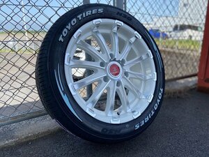 車検対応 タイヤホイールセット ハイエース200系 18インチ 4本セット BD12!! TOYO H30 225/50R18