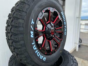 200系ハイエース レジアスエース タイヤホイールセット 16インチ マッドスター ラジアル MT　215/65R16 車検対応品 LEXXEL DeathRock