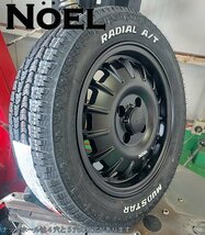 プロッボックス ルーミー シエンタ クロスビー マッドスター ラジアル AT 175/65R14 14インチ ホワイトレター タイヤホイールセット_画像4