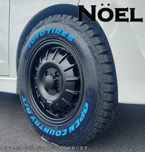 NV200 バネット デリカ D3 TOYO OPENCOUNTRY RT 165/80R14 ホワイトレター 14インチ タイヤホイールセット