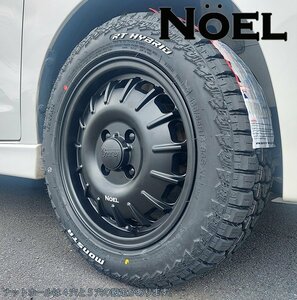 軽トラ　軽バン ハイゼット エヴリィ アトレー MONSTA RT ハイブリッド 155/65R14 14インチ ホワイトレター タイヤホイールセット