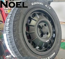 プロッボックス ルーミー シエンタ クロスビー マッドスター ラジアル AT 175/65R14 14インチ ホワイトレター タイヤホイールセット_画像3