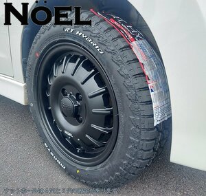 要リフトアップ&加工 軽トラ　軽バン ハイゼット エヴリィ アトレー MONSTA RT ハイブリッド 165/65R14 14インチ ホワイトレター