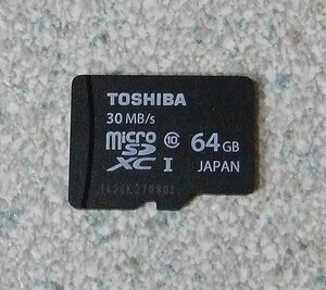 Toshiba MicroSDXC 64GB Class10 UHS-I