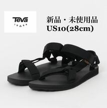 TEVA テバ ORIGINAL UNIVERSAL オリジナル ユニバーサル サンダル ブラック メンズ レジャー アウトドア US10_画像1