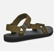 TEVA テバ ORIGINAL UNIVERSAL オリジナル ユニバーサル サンダル ダークオリーブ メンズ レジャー アウトドア US10_画像3