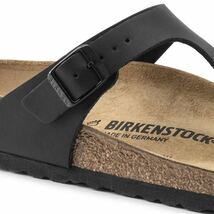 BIRKENSTOCK ビルケンシュトック GIZEH ギゼ ブラック サンダル レディース 38_画像6