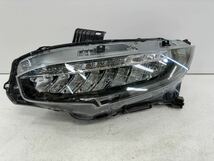 50627 シビック タイプR FK7 FK8 FC1 純正 左 ヘッドライト LED KOITO 100-18661 刻印 J1 ハッチバック_画像1