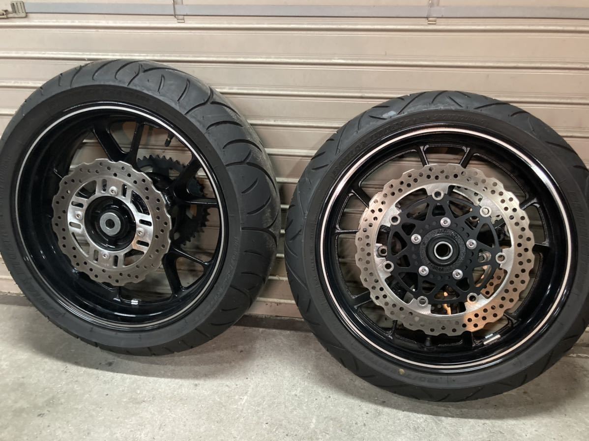 ヤフオク! -「zrx1200 ダエグ ホイール」の落札相場・落札価格